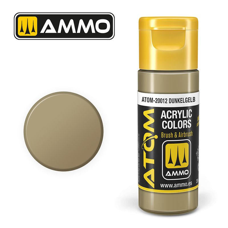 MiG Ammo ATOM COLOR Dunkelgelb RAL7028 (20012)